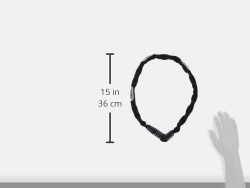 Abus Steel 5805C/75 Chain Lock Black - 6