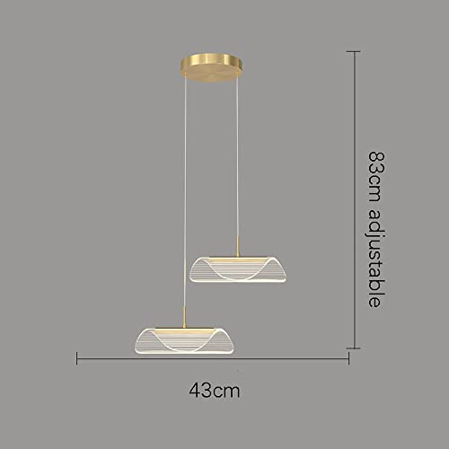 LED Pendant Lether Moderne MODIFICATE éclairage économique réglable