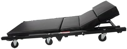 Foldable Z Creeper Rolling Seat with Wheels, Low Profile Design, Easy to Store, 120kg Capacity, Perfect for Garage, Shop, Auto Repair, Mechanic Work