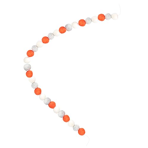 Ciieeo Party Hangings Party Hanging Decor Wall Hanging Decor Shower Christmas Tree Decorations Pom Pom Felt Pom Garland Felt Garland Window Decor Nativity Wreath Fringe Props Autumn