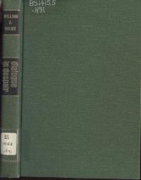 Hardcover Dialogue in despair;: Pastoral commentary on the Book of Job Book