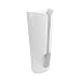 Spectrum Diversified Plastic Bag Holder, Wall Mount or Adhesive, White
