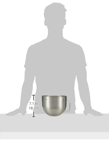 Tazón de Acero Inoxidable KitchenAid 5 Quart miniatura 2