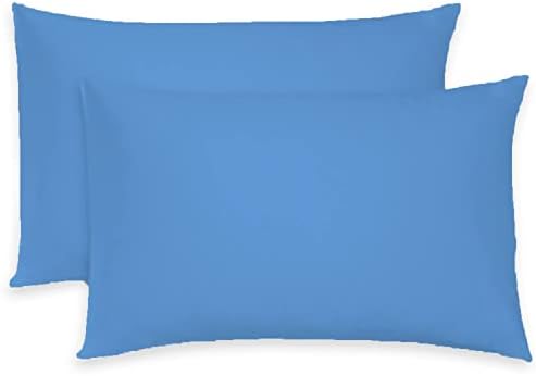 Cotton Comfort Bedding Housewife Pillow Cases 2 Pack 400 Thread Count 100% Egyptian Cotton Housewife Pillow Covers, Super Soft Luxury Breathable, Lilac Pillow Cases (Lilac)