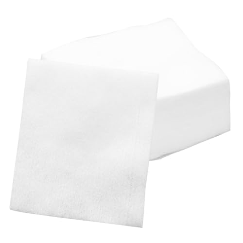 VALICLUD 400 piezas Unidades Discos Desmaquillantes Algodón Facial Desechables Absorbentes Suaves para Cuidado Portátil