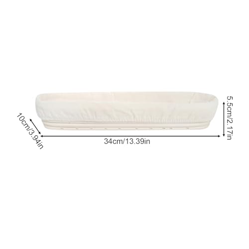 Cesta para masa de pan de molde artesanal y juego de prueba 8