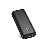 Power Bank 10000mAh, Ultra-Compact High-Speed Charging Portable Charger, Smallest and Lightest External Battery Pack Compatible with iPhone 12 11 X Samsung S10 Google LG iPad and More-Black