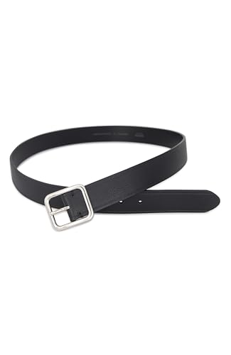 Vince Men's 1.5 Inch Flat Pebble Belt with Heat Crease4