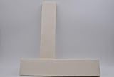 Plaqueta de Ladrillo mora PLABLCI236 Plaqueta Decorativa Blanca 236x13x48 mm