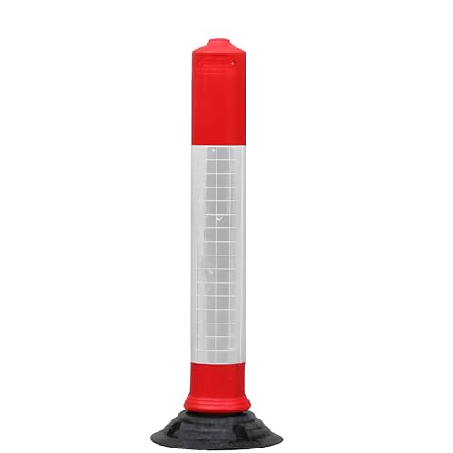 COCUS 750 mm reflecterende flexibele straatklem met elastische terugslag (klem + basis)