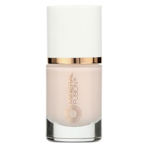 Mineral Fusion Esmalte de unha, rosa pálido, ponta sobre ponta, 0,33 ml (pacote com 1)