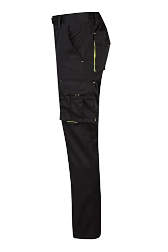 Velilla 103008S - Hose (Größe 42) Farbe schwarz und gelb fluoreszierend