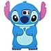 Blue Stitch Case for Samsung Galaxy S7 edge,3D Cartoon Animal Cute Soft Silicone Rubber Protective Kawaii Funny Character Cover,Animated Cool Skin Cases for Kids Child Teens Girls Guys (Galaxy S7edge)