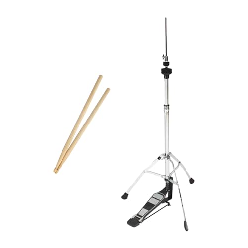 Pied cymbale hi hat ajustable en métal pour batterie