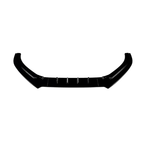ABS Fornt Bumper Lip Spoiler For VW Polo MK5 6C GTI 2015-2018 Diffuser Splitter Protector Auto Parts Accessories(Glossy Black)