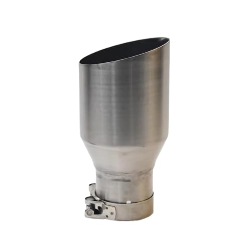 Embout echappement 66mm en acier inox 304 avec buse inclinée 101mm