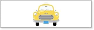 CafePress Taxi Car Transportation 10"x3" Rectangle Vinyl Bumper Sticker Car Decal