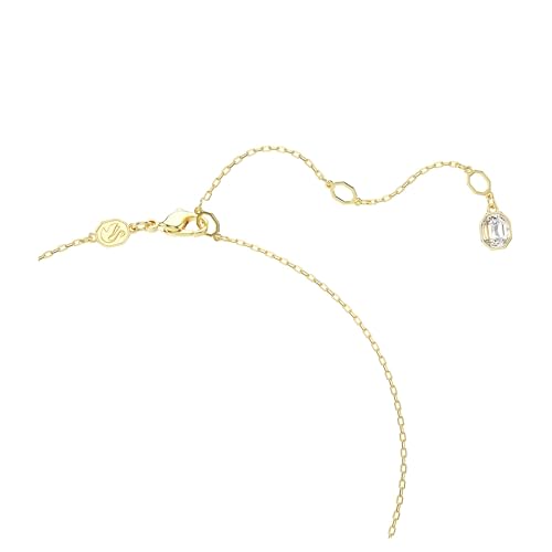 Swarovski Swarovski Idyllia Anhänger, Mehrfarbige, Vergoldete Damenhalskette mit Schmetterling-Anhänger aus Strahlenden Kristallen, Länge: 42-49 cm - Produktansicht 3 | Schmuck