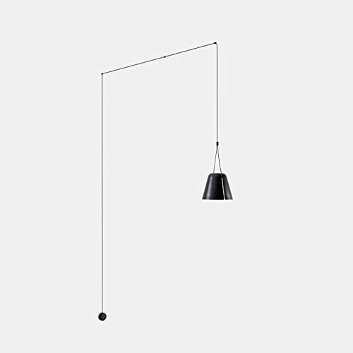 Image of LEDS C4 Attic - Wall Light Matt Black 1x E27