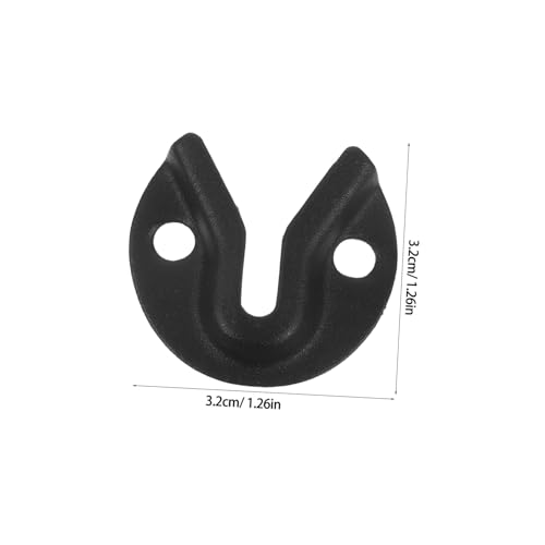 Image of Angoily Keyhole Hangers Heavy Duty Metal Picture Frame Bracket Wall Mount Hooks for Furniture Decorative