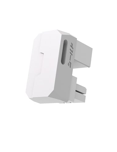 Conector PCIe 8 pines EZDIY-FAB Shield Series con blindaje de aluminio blanco