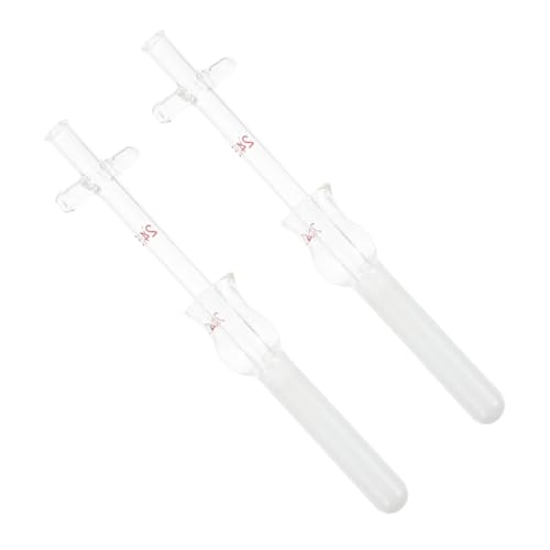 FUNOMOCYA Glass Cell Tissue Homogenizer 2ml Capacity Lab Pestle Tool Experiment Supply Scientific Tool