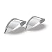 Show Chrome Accessories (1-229 4-1/2" Spot Light Visor