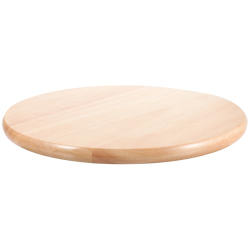 ibasenice Asiento de Repuesto para Taburete de Madera Redondo, Diámetro 34,5 CM, para Uso en Bares y Espacios Domésticos