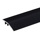 ZJMK Metal Floor Transition Strip Carpet to Tile, Doorways Reducer Flute for Indoor Floors with 8-18...