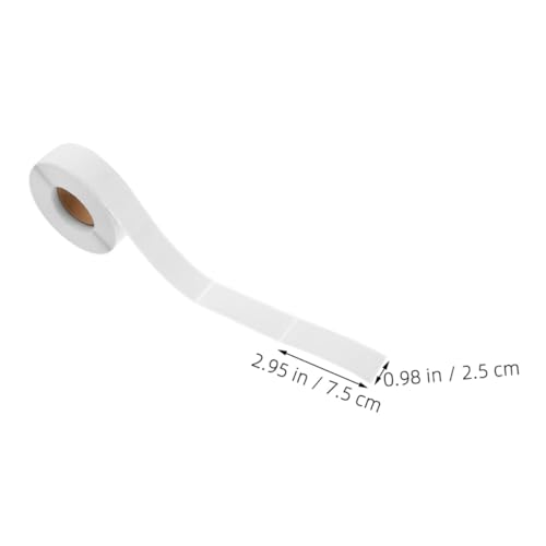 TOGEVAL 2ロール 食品ラベルステッカー 取り外し可能な 空食品タグ キッチン 冷凍庫 保存容器用 書き込み可能で剥がしやすい