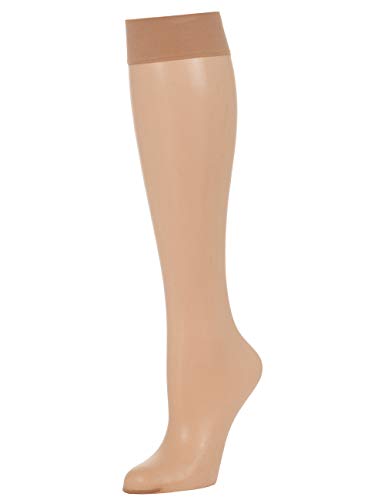 Preisvergleich Produktbild Wolford Damen Nude 8 Knee-Highs gobi M
