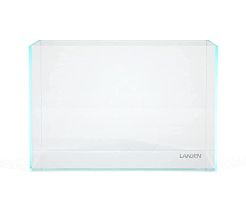 Image of Landen 60P 23 Gallon Rimless Low Iron Aquarium Tank, W23.6xD15.7xH15.7 in(60x40x40cm) 8mm Thickness