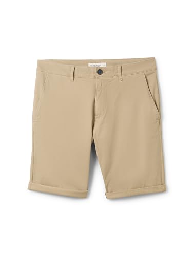 TOM TAILOR Herren Slim Chino Bermuda Shorts mit Stretch, 11018 - Chinchilla, 29 – Ansicht 5