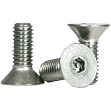 #10-24 x 3/4" Flat Head Socket Cap Screws, 18-8 Stainless Steel, 100 Pack