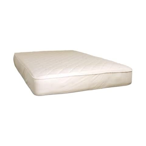 Woolroom - King Mattress Protector - Chatsworth British Wool - Luxury Hypoallergenic Bed Cover, Temperature Regulating - Machine Washable - Anti-allergy Comfort, Champagne W150cm x L200cm Cover