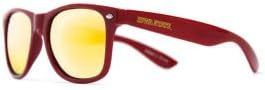 Miniatura 2 de NCAA Iowa State Cyclones IWST-1 RedFrame, lentes de sol doradas, talla única, rojo