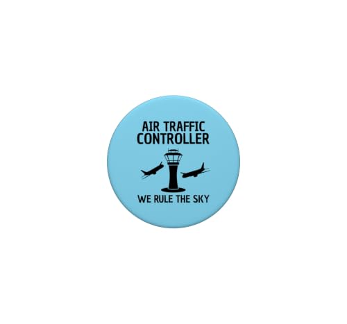 Contrôleur de Circulation aérienne We Rule Sky ATC Aviation PopSockets PopGrip Adhésif – vue 3