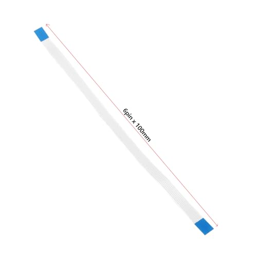 ECSiNG 5 peças, botão de reinicialização de energia de 6 pinos, cabo de fita flexível, conector de f