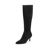 Dolce Vita Women's Attie H2O Knee High Boot, Onyx, 8