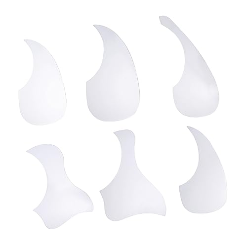 SWOOMEY ギターピックガード 透明 アコースティックギター用 傷防止シールド 40〜41インチ対応 ホワイト