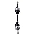 Detroit Axle - AWD Front Left CV Axle for 2011-2021 Jeep Grand Cherokee 2011-2022 Dodge Durango, 2012 2013 2014 2015 2016 2017 2018 2019 2020 Driver Side CV Axle Shaft Assembly Replacement