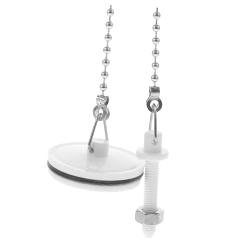 GETAJGHSD Tapón de Baño con Cadena de Metal Tapón de Fregadero S para Bañera y Lavabo Práctica para Evitar Cocina y Baño