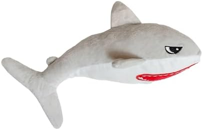Germanhart Brinquedo Pelúcia Tubarão Cinza para Cães