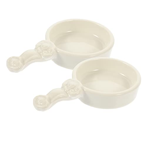 Cabilock 10 Pcs Trays Decorations Holders Incense Desktop Light Accessories Aroma Ceramic Wax Pillar Spoons Candles With Diffuser White Aromatherapy Melt Furnace Gift Handles Spoon #TOP1