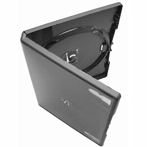 25 x Amaray Branded Double Black DVD Case (Face on Face) 14mm Spine - Image 3
