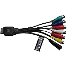 AV Component Adapter Cable for Samsung UN65HU9000F UN65JS9000F UN65HU9000FXZC UN65JS9500F UN78HU9000F UN78JS9100F UE65HU8500 UE65HU8500TXXU UN78JS9500F Deals 4K TV