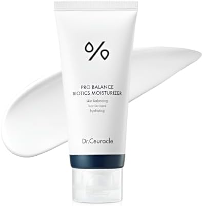 Dr.Ceuracle Pro Balance Biotics Moisturizer (100ml / 3.3 fl oz) - Daily hydrating facial cream for all skin types, low pH moisture barrier | crème hydratante visage