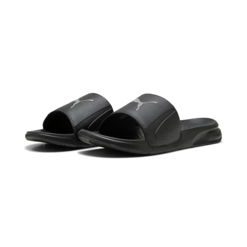 PUMA Unisex Softride Teamcat Slide Sandal, schwarzes Gusseisen, Größe 36, Puma Schwarzes Gusseisen, 35.5 EU – Ansicht 6