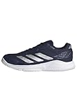 Adidas Herren Courtquick Mens Padel Shoes, Dark Blue/Silver met./FTWR White, 43 1/3 EU