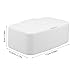 Alipis Refillable Baby Wipes Dispenser Box with Non-Slip Base Portable Wet Tissue Holder for Nursery Bedroom Kitchen and Travel 6.69X4.13X2.36 Inches